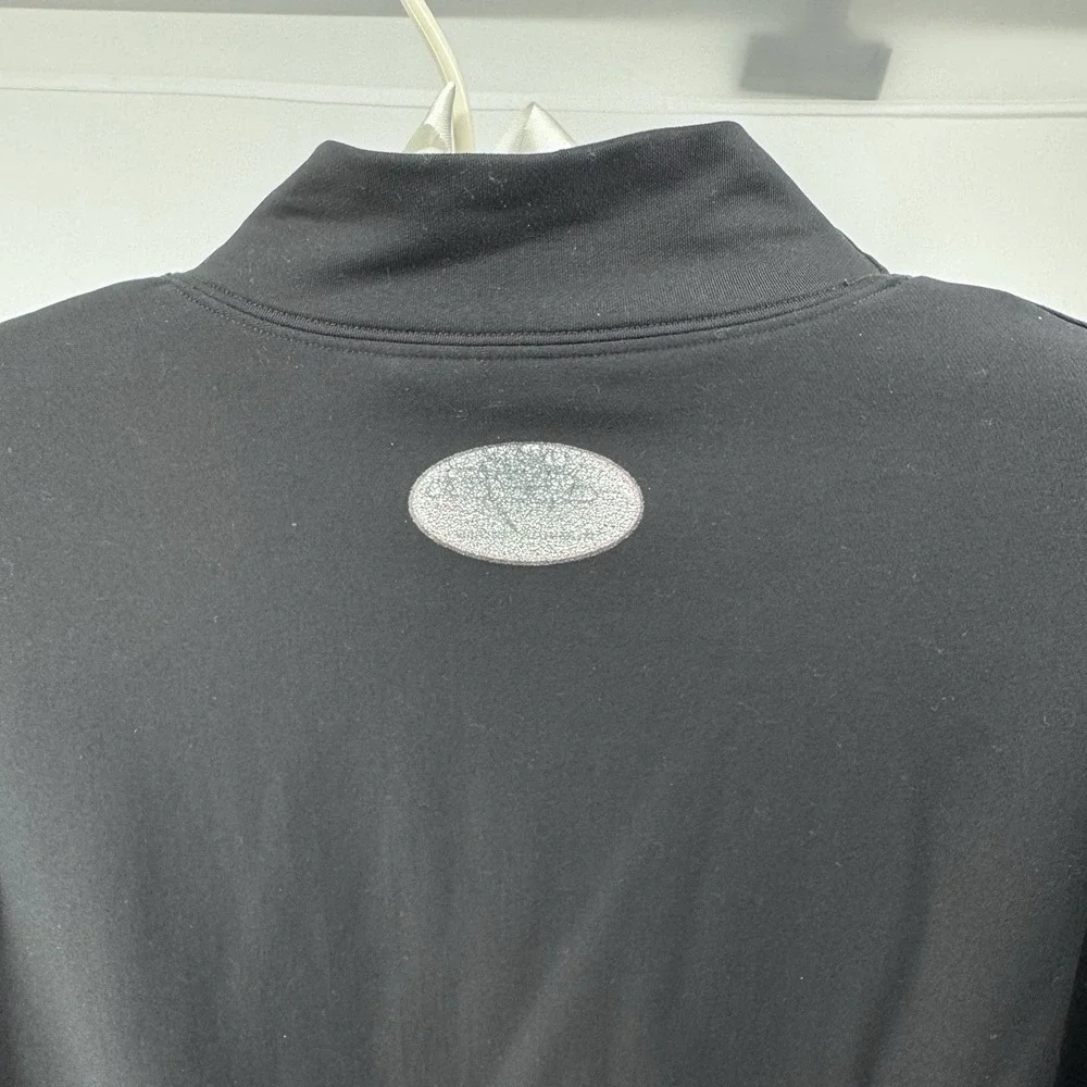 Under Armour ColdGear Compression Mock Neck Shirt Men's Small Black Base Layer